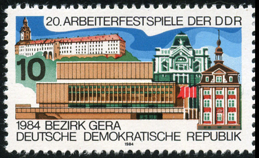 Timbre Allemagne orientale/R.D.A. (1950-1990) Y&T N°2512 Timbre Allemagne orientale/R.D.A. (1950-1990) Y&T N°2512
