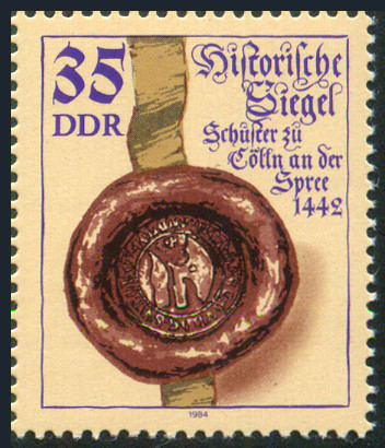 Timbre Allemagne orientale/R.D.A. (1950-1990) Y&T N°2519 Timbre Allemagne orientale/R.D.A. (1950-1990) Y&T N°2519