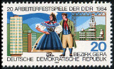 Timbre Allemagne orientale/R.D.A. (1950-1990) Y&T N°2513 Timbre Allemagne orientale/R.D.A. (1950-1990) Y&T N°2513