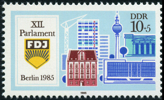 Timbre Allemagne orientale/R.D.A. (1950-1990) Y&T N°2571 Timbre Allemagne orientale/R.D.A. (1950-1990) Y&T N°2571