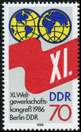 Timbre Allemagne orientale/R.D.A. (1950-1990) Y&T N°2669 Timbre Allemagne orientale/R.D.A. (1950-1990) Y&T N°2669
