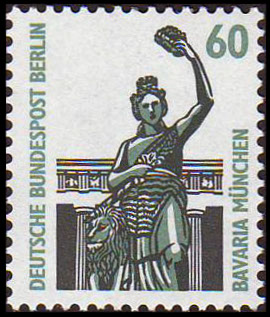 Timbre Berlin, secteur occidental (1948-1990) Y&T N°752 Timbre Berlin, secteur occidental (1948-1990) Y&T N°752