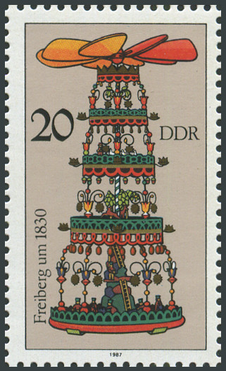 Sello Allemagne orientale/R.D.A. (1950-1990) Y&T N°2749 Sello Allemagne orientale/R.D.A. (1950-1990) Y&T N°2749