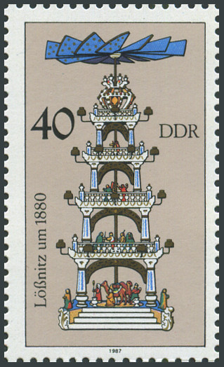 Sello Allemagne orientale/R.D.A. (1950-1990) Y&T N°2752 Sello Allemagne orientale/R.D.A. (1950-1990) Y&T N°2752