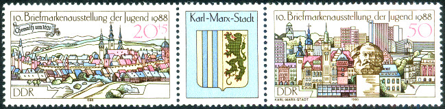 Sello Allemagne orientale/R.D.A. (1950-1990) Y&T N°2787A Sello Allemagne orientale/R.D.A. (1950-1990) Y&T N°2787A