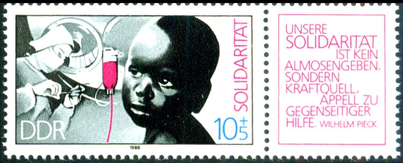 Sello Allemagne orientale/R.D.A. (1950-1990) Y&T N°2808a Sello Allemagne orientale/R.D.A. (1950-1990) Y&T N°2808a