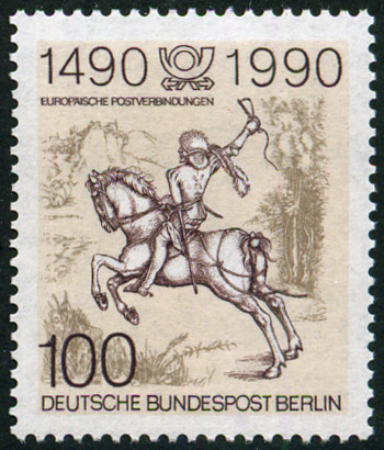 Timbre Berlin, secteur occidental (1948-1990) Y&T N°821 Timbre Berlin, secteur occidental (1948-1990) Y&T N°821
