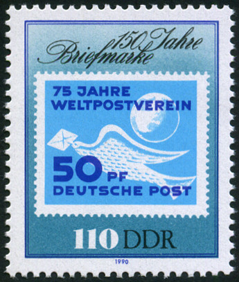 Briefmarken Allemagne orientale/R.D.A. (1950-1990) Y&T N°2935 Briefmarken Allemagne orientale/R.D.A. (1950-1990) Y&T N°2935