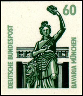 Timbre Allemagne fédérale (1949 à nos jours) Y&T N°1384 Timbre Allemagne fédérale (1949 à nos jours) Y&T N°1384