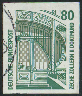 Timbre Allemagne fédérale (1949 à nos jours) Y&T N°1385 Timbre Allemagne fédérale (1949 à nos jours) Y&T N°1385