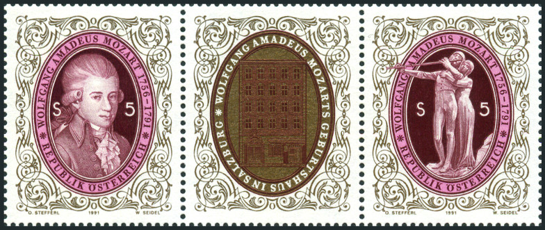 Timbre Autriche Y&T N�1850-51