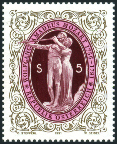 Timbre Autriche Y&T N�1851