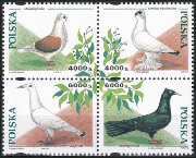 Timbre Pologne Y&T N3304-3307
