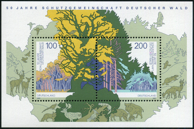 Timbre Allemagne f�d�rale (1949 � nos jours) Y&T N�BF37