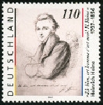 Timbre Allemagne fédérale (1949 à nos jours) Y&T N°1794a Timbre Allemagne fédérale (1949 à nos jours) Y&T N°1794a