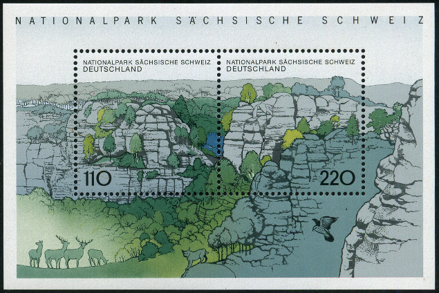 Timbre Allemagne fédérale (1949 à nos jours) Y&T N°BF43 Timbre Allemagne fédérale (1949 à nos jours) Y&T N°BF43