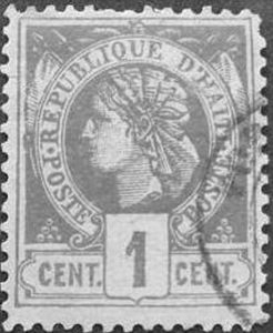 Timbre Haïti Y&T N°7 Timbre Haïti Y&T N°7