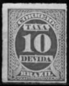 Timbre Brésil Y&T N°TA1 Timbre Brésil Y&T N°TA1