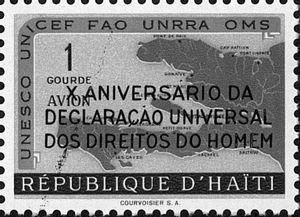 Timbre Ha�ti Y&T N�PA156