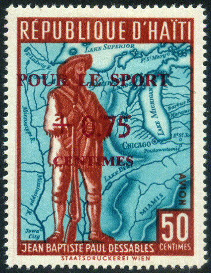Timbre Haïti Y&T N°PA176