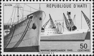 Timbre Ha�ti Y&T N�PA305