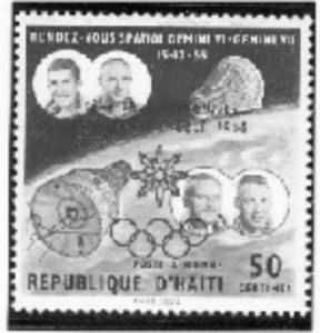 Timbre Haïti Y&T N°PA373 Timbre Haïti Y&T N°PA373