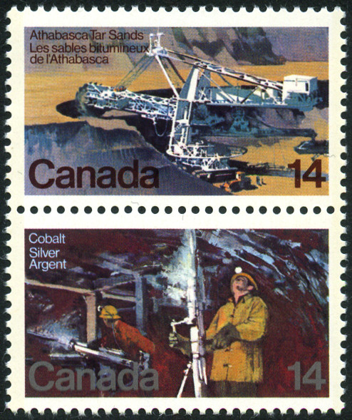 Timbre Canada Y&T N663-64