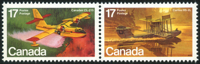 Timbre Canada Y&T N721-722