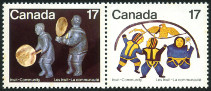 Timbre Canada Y&T N715-716