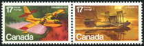 Timbre Canada Y&T N721-722