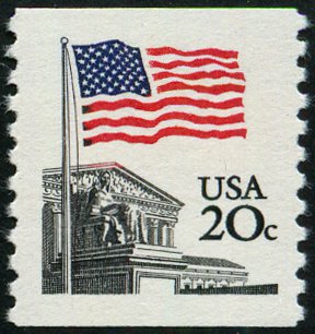 Timbre USA Y&T N°1372a Timbre USA Y&T N°1372a