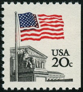 Timbre USA Y&T N°1372b Timbre USA Y&T N°1372b