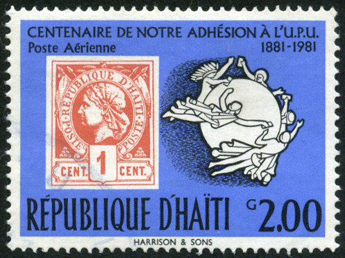 Timbre Haïti Y&T N°PA630 Timbre Haïti Y&T N°PA630