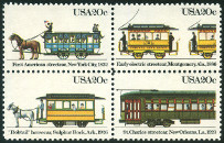 Briefmarken USA Y&T N�1501-1504