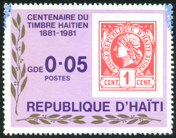 Timbre Haïti Y&T N°814 Timbre Haïti Y&T N°814