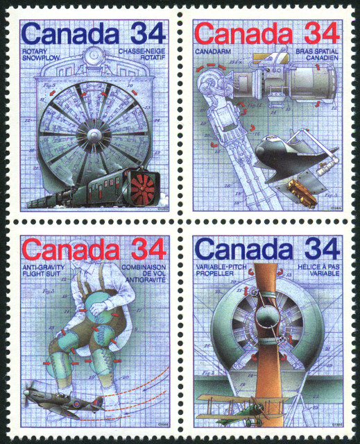Timbre Canada Y&T N959-62
