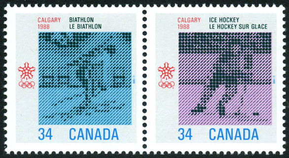 Timbre Canada Y&T N�971-72