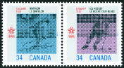 Timbre Canada Y&T N�971-72