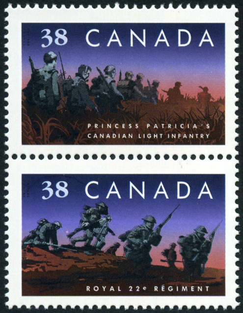Timbre Canada Y&T N1108-09