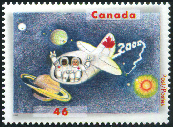 Timbre Canada Y&T N1801