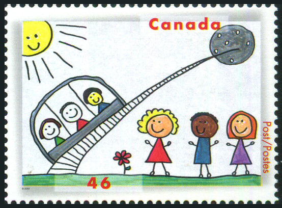 Timbre Canada Y&T N1803