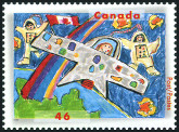 Timbre Canada Y&T N1804