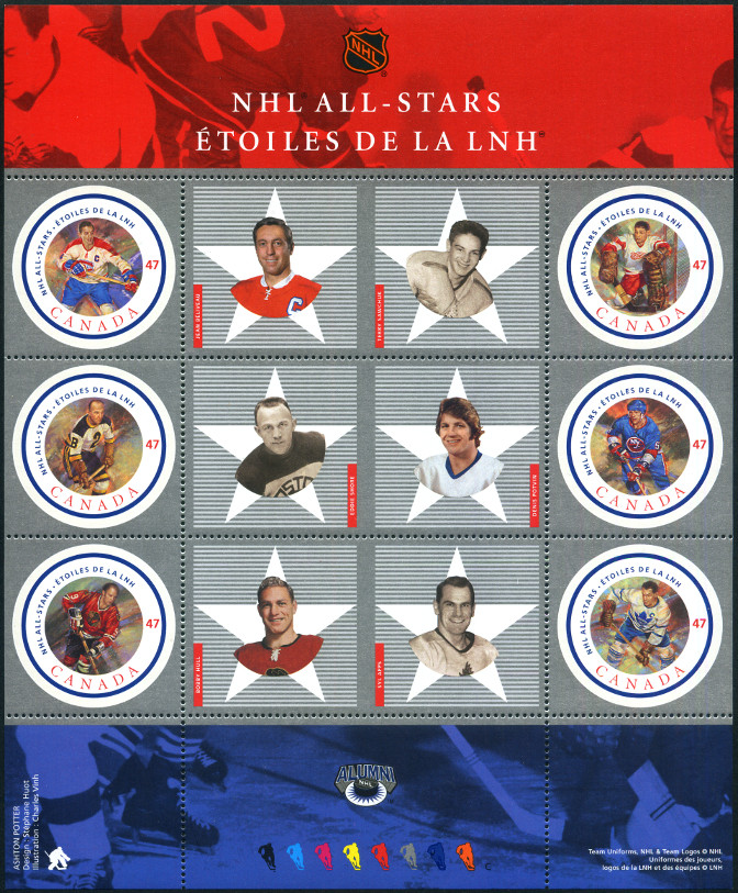 Timbre Canada Y&T N�1857-62