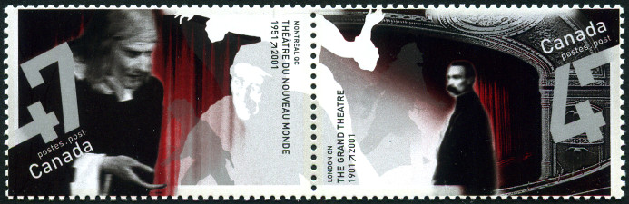 Timbre Canada Y&T N°1892-93 Timbre Canada Y&T N°1892-93