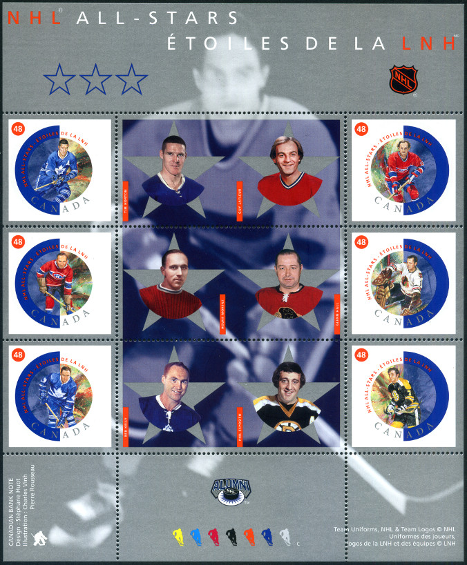 Timbre Canada Y&T N°1913-18 Timbre Canada Y&T N°1913-18