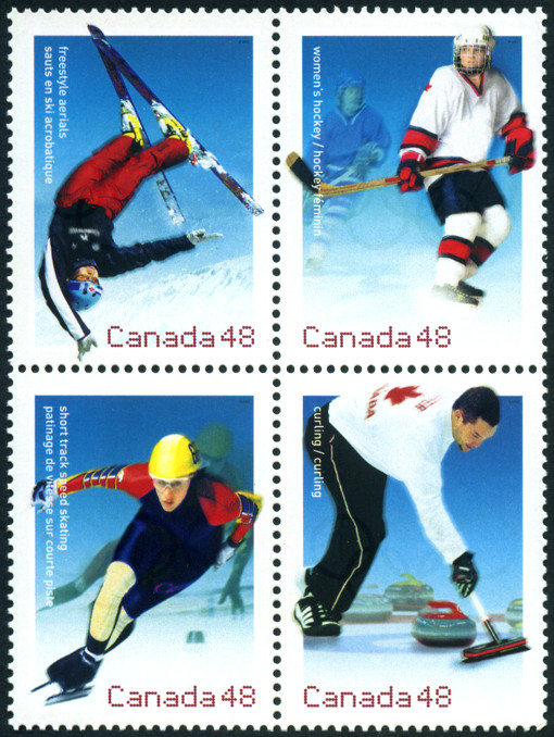 Timbre Canada Y&T N°1919-22 Timbre Canada Y&T N°1919-22