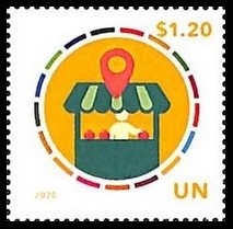 Timbre O.N.U. New-York Y&T N�1682