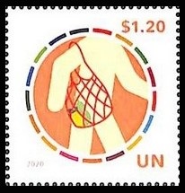 Timbre O.N.U. New-York Y&T N�1688