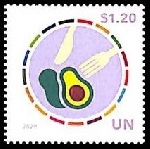 Timbre O.N.U. New-York Y&T N�1681