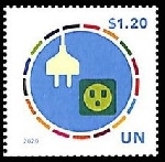 Timbre O.N.U. New-York Y&T N�1685